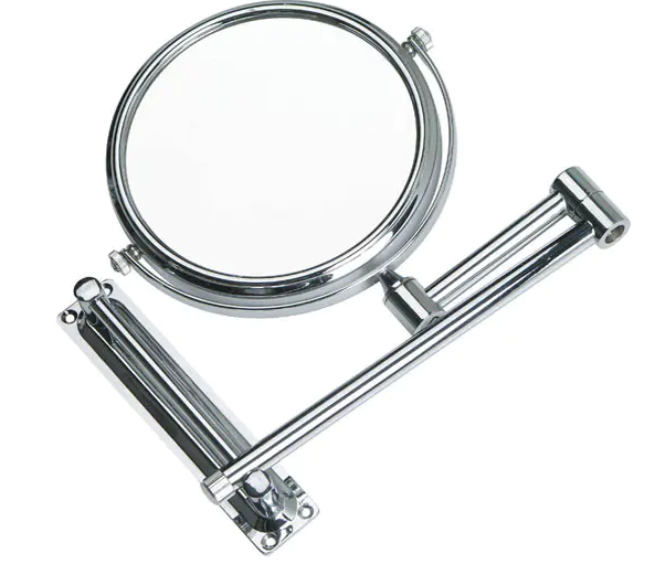 Aké sú funkcie Chrome Finished Round Makeup Mirror?